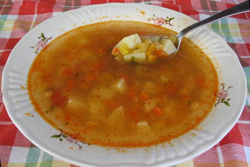 Нежнейший суп с фрикадельками в мультиварке