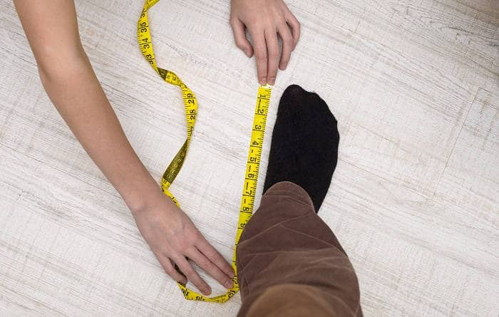 Размеры мужской обуви
