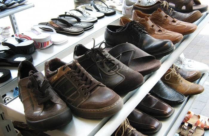 Размеры мужской обуви