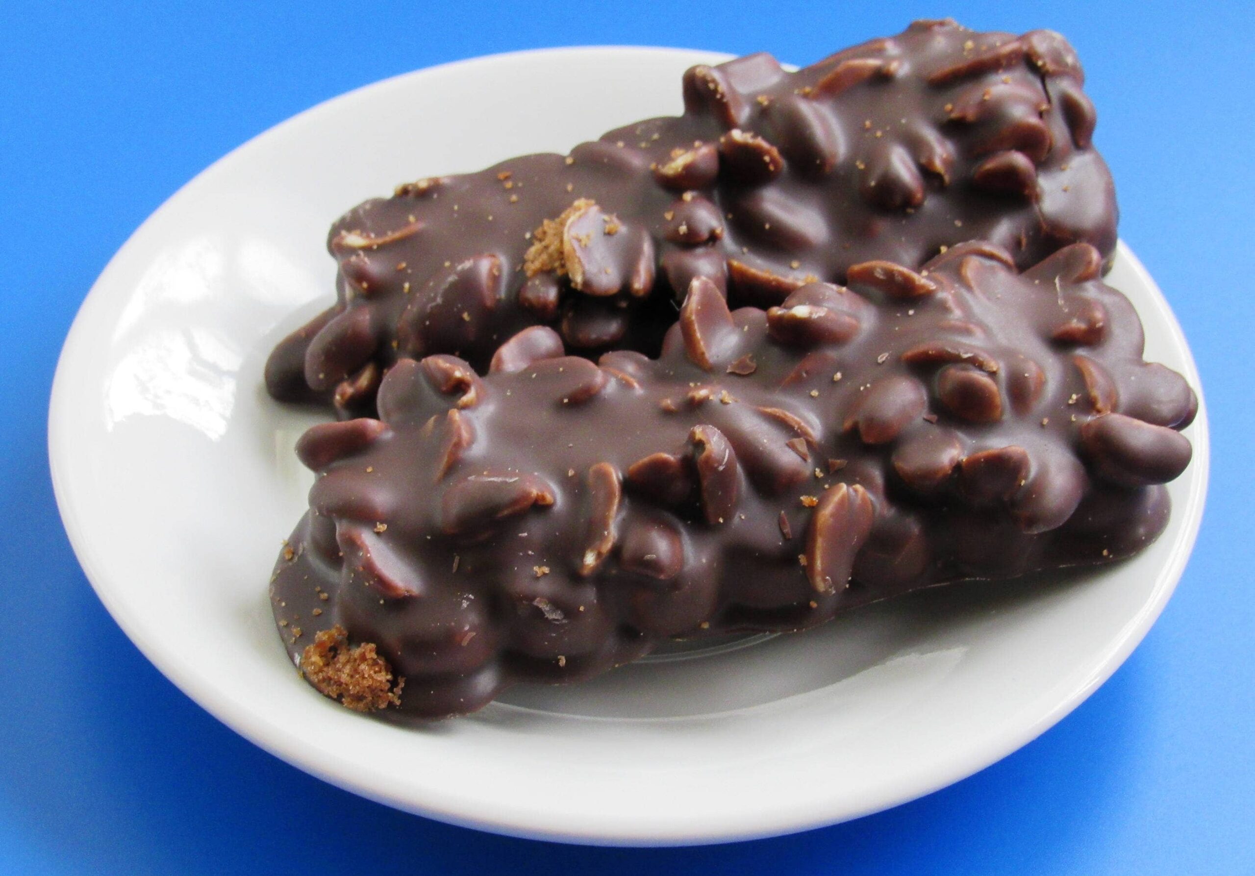 Печенье с арахисом в шоколаде