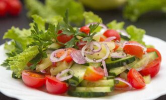 Вегетарианский салат