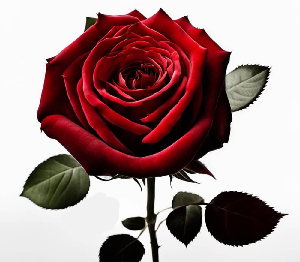 Красная роза 3