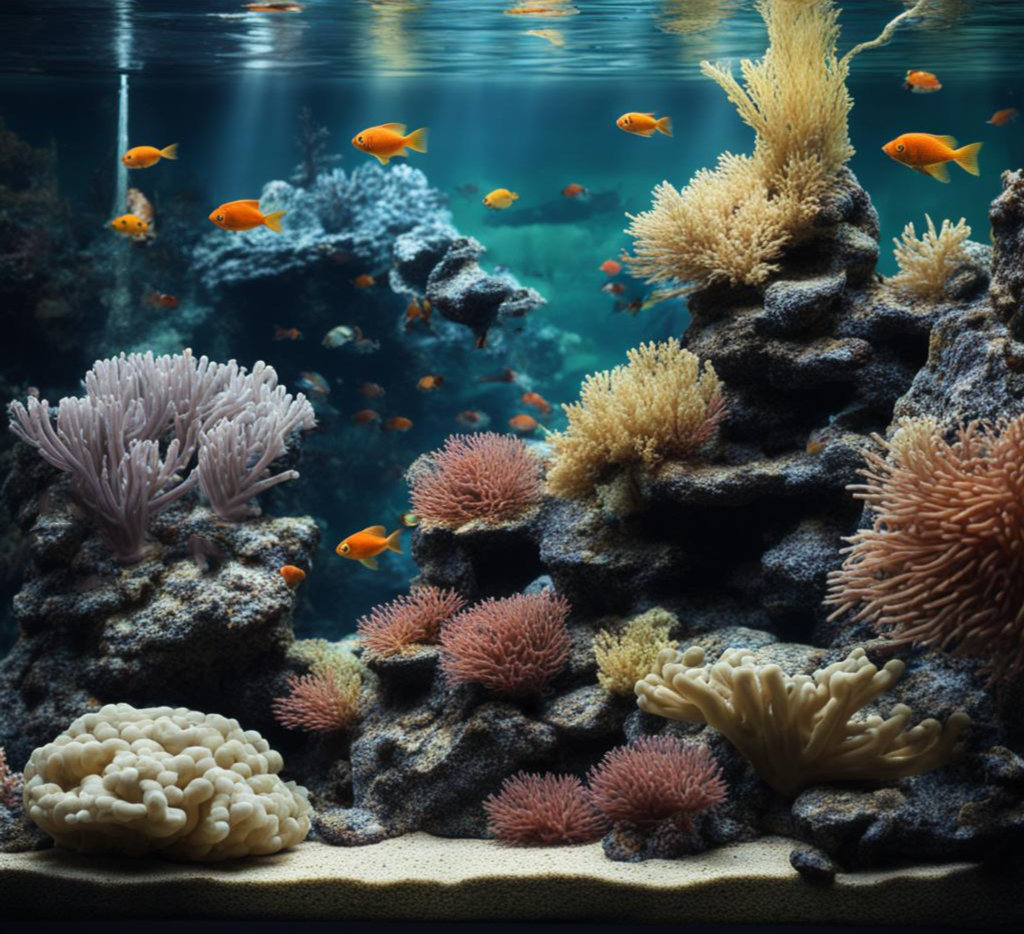 Аквариумные рыбки с кораллами 20