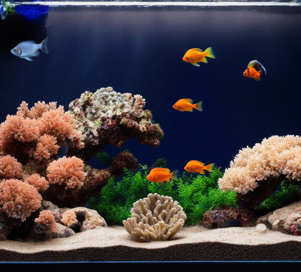 Аквариумные рыбки с кораллами 3