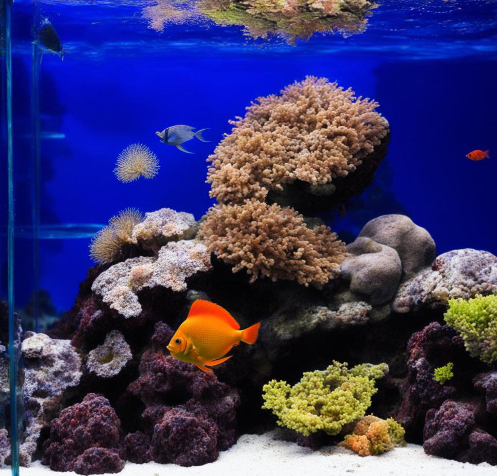 Аквариумные рыбки с кораллами 7