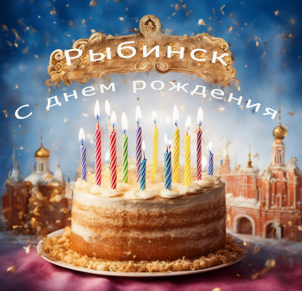 С днем рождения Рыбинск 2