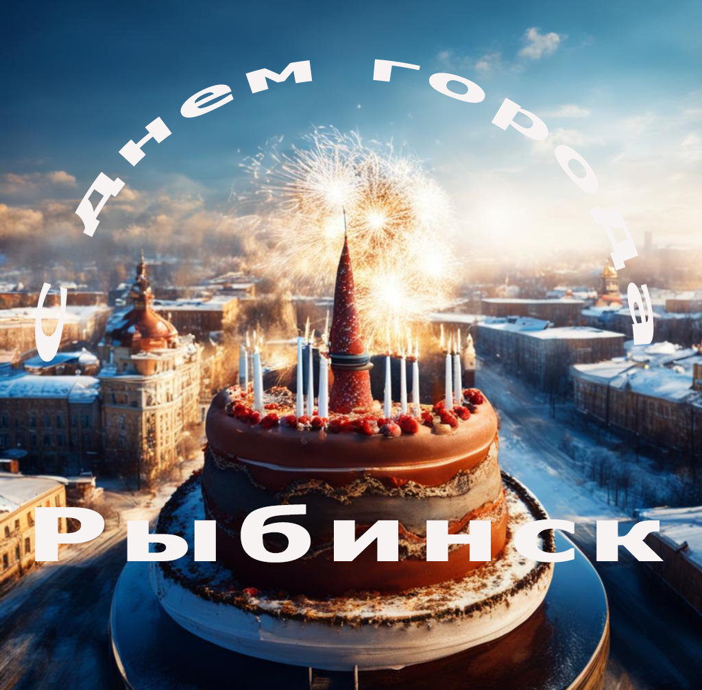 С днем рождения Рыбинск 8