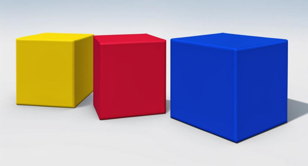 Цветные кубики 10
