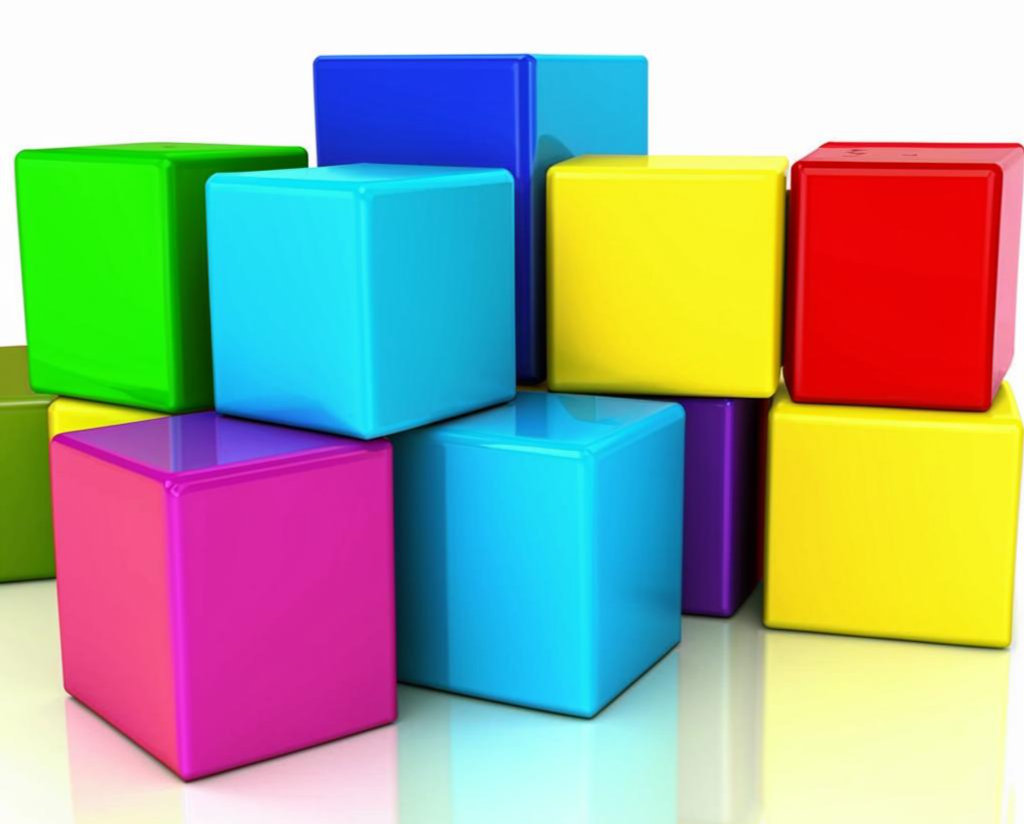 Цветные кубики 11