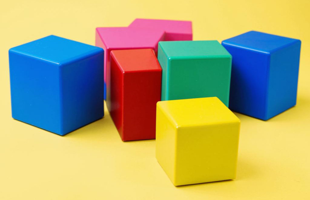 Цветные кубики 9