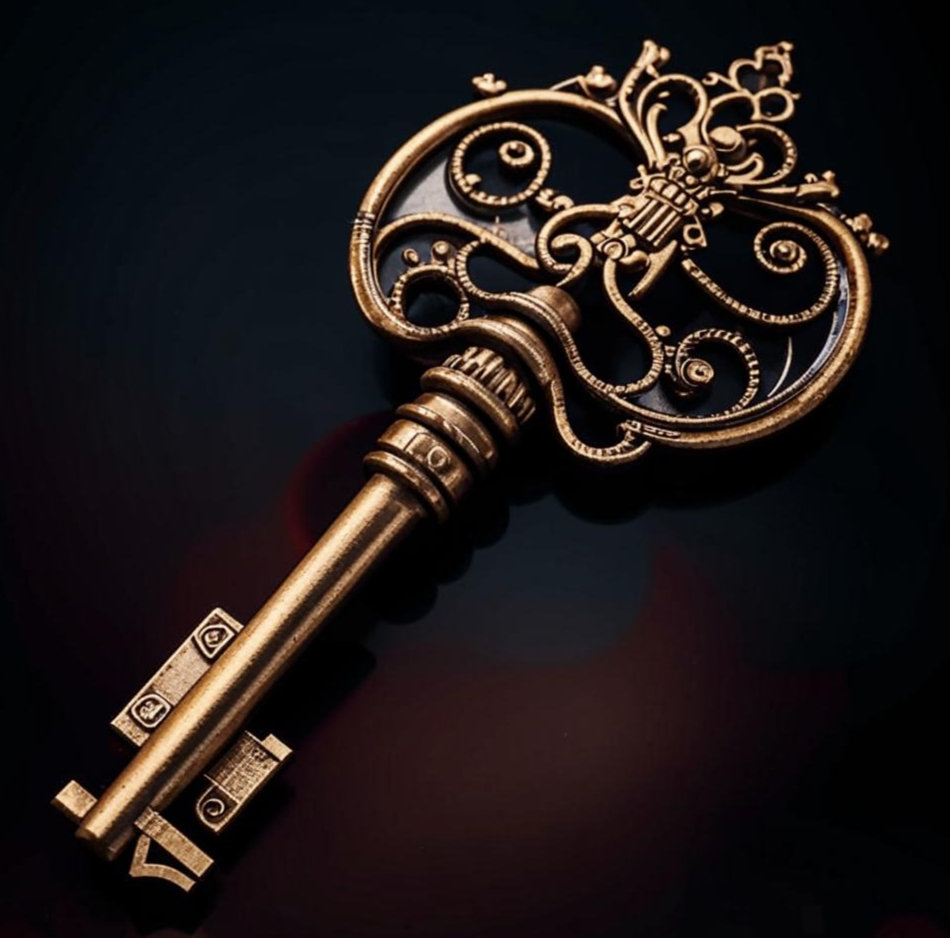 Старинный ключ 13