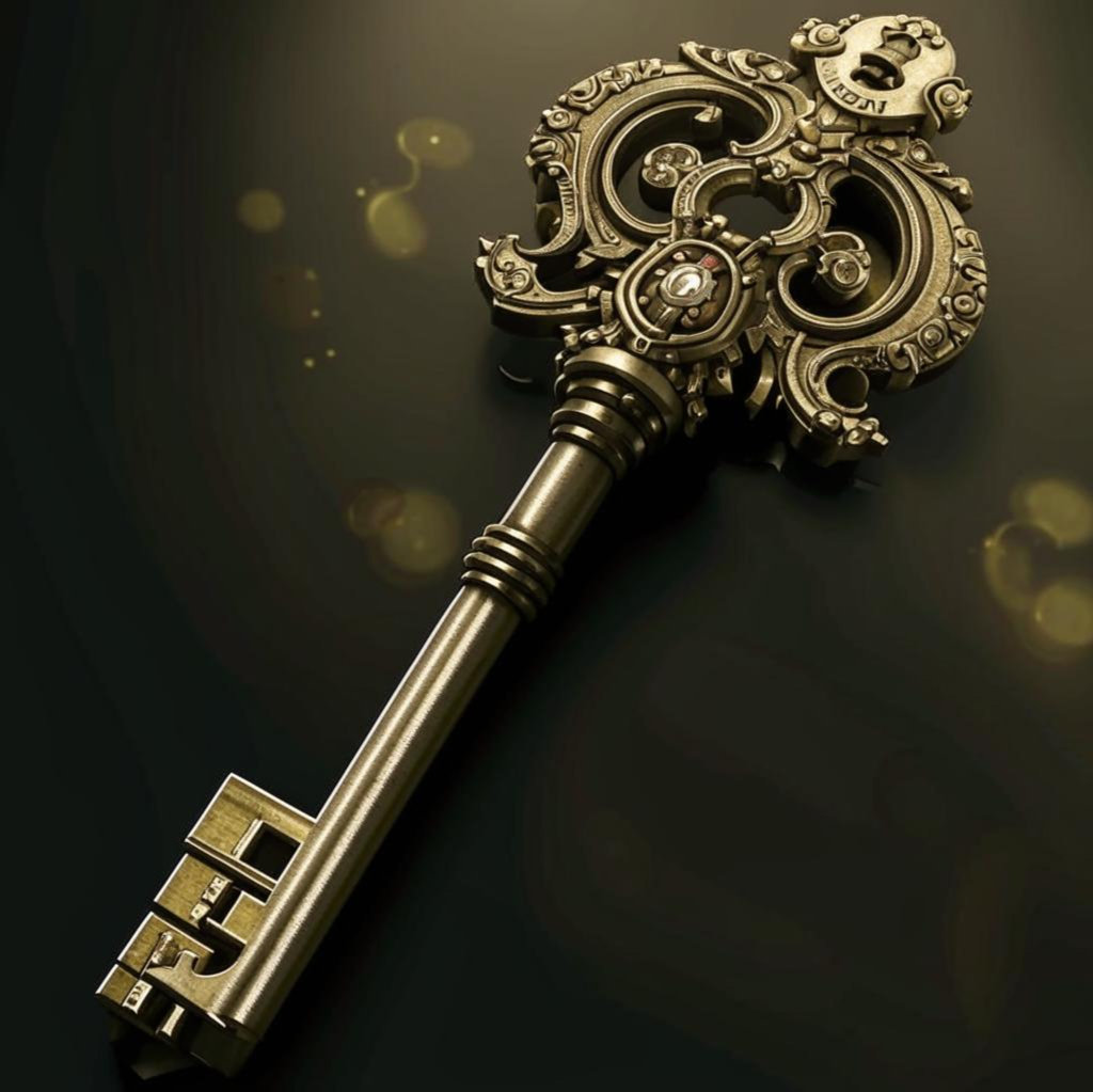 Старинный ключ 26