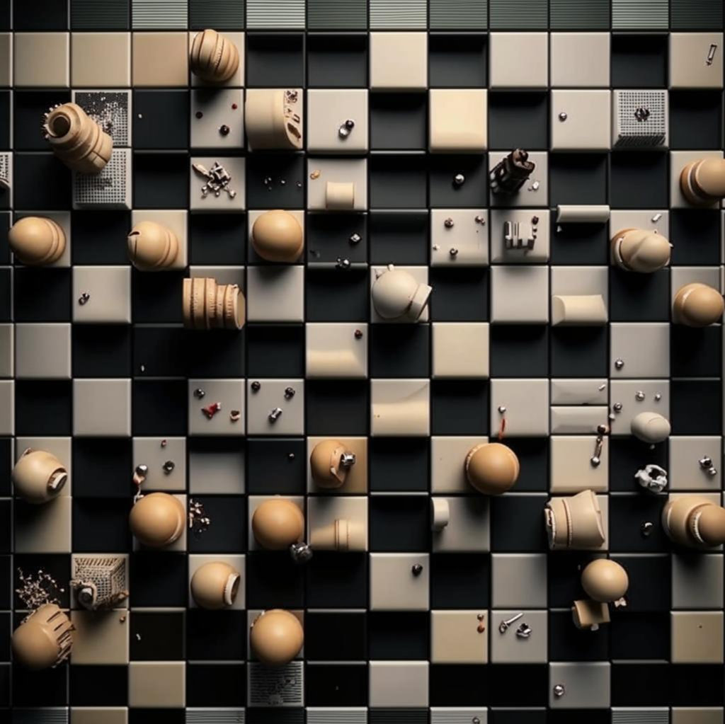 Текстура шахматная доска 11